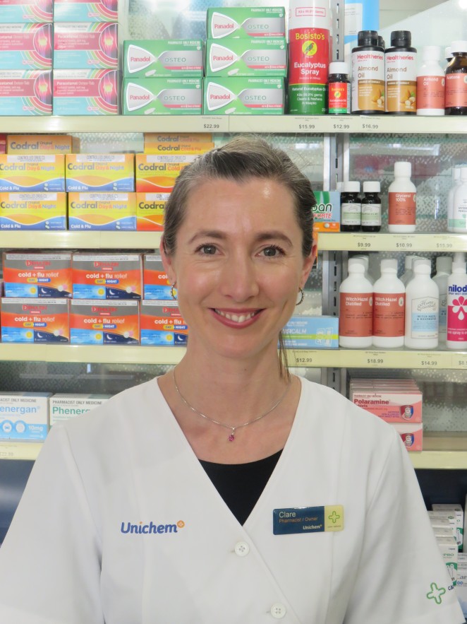 A warm smile in the dispensary Clare Arrowsmith