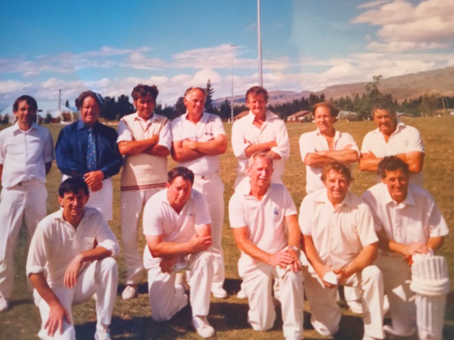 Another game down Lindsay right front with his Central Otago teammates