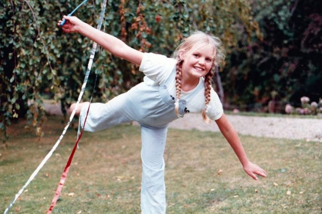 Born to perform Theresa in her early years dancing