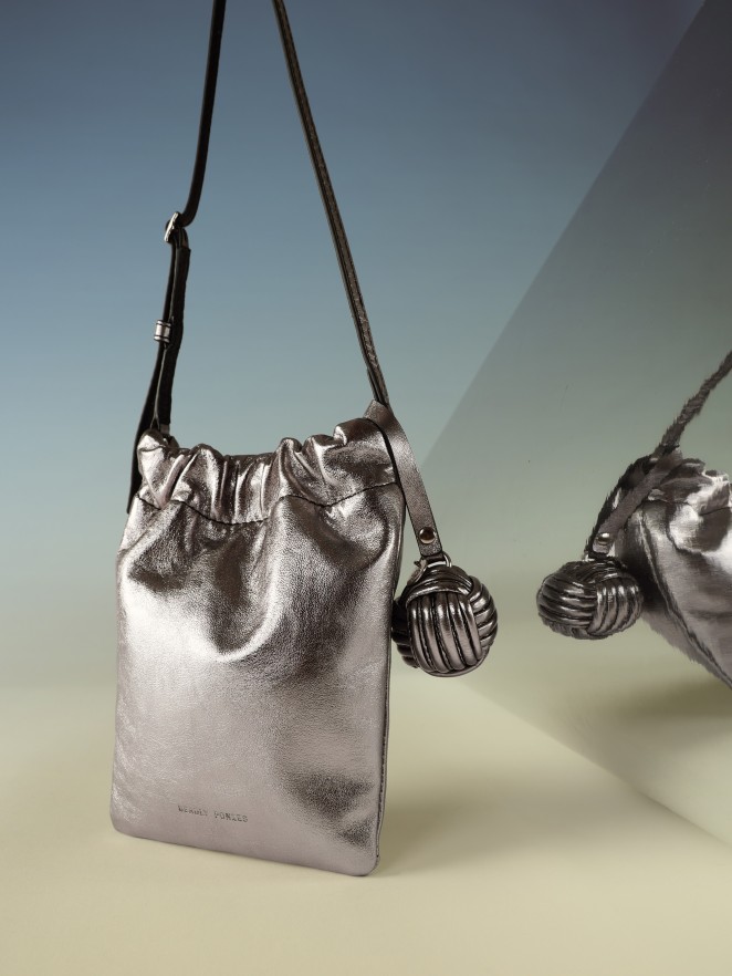 Deadly Ponies CINCH POUCH TINFOIL