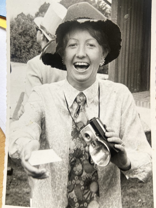 Dressing up and theatre were always part of Marys younger days in Christchurch