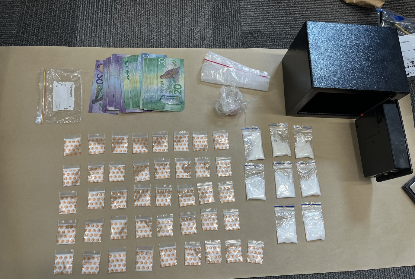 Drugs seized during a police crackdown during the past few weeks in Queenstown Lakes and Central Otago