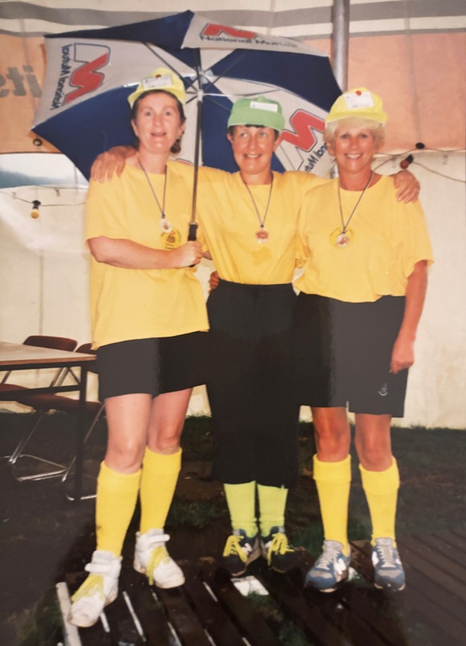 Ella and her hockey mates more caption details to come