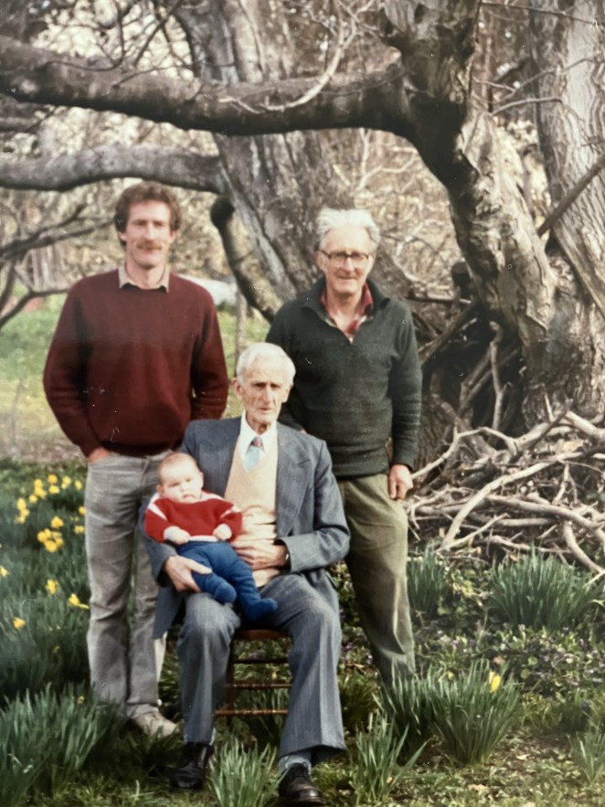 Four generations of Queenstown Shorts RichardJ left rear