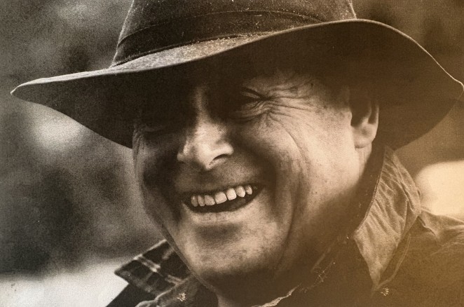 Geoff in Southern Man mode welcoming Prime Minister John Key at the Queenstown Events Centre back in the day