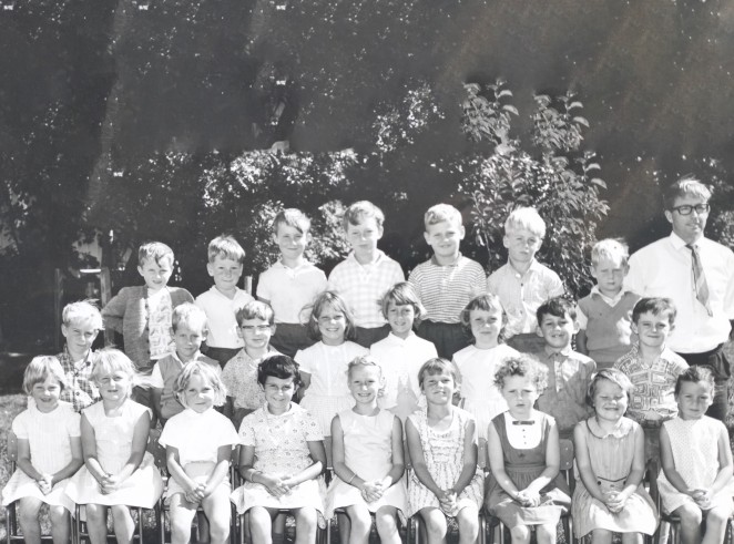 Helens class at Arrowtown School 1967