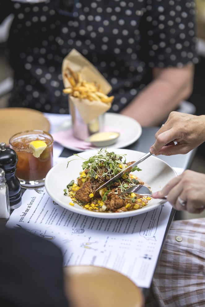 Hoosier Fried Chicken at Odd Saint small