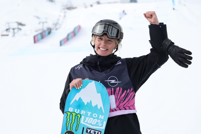 Image Two  Zoi Sadowski Synnott World Champ credit FIS Park Pipe