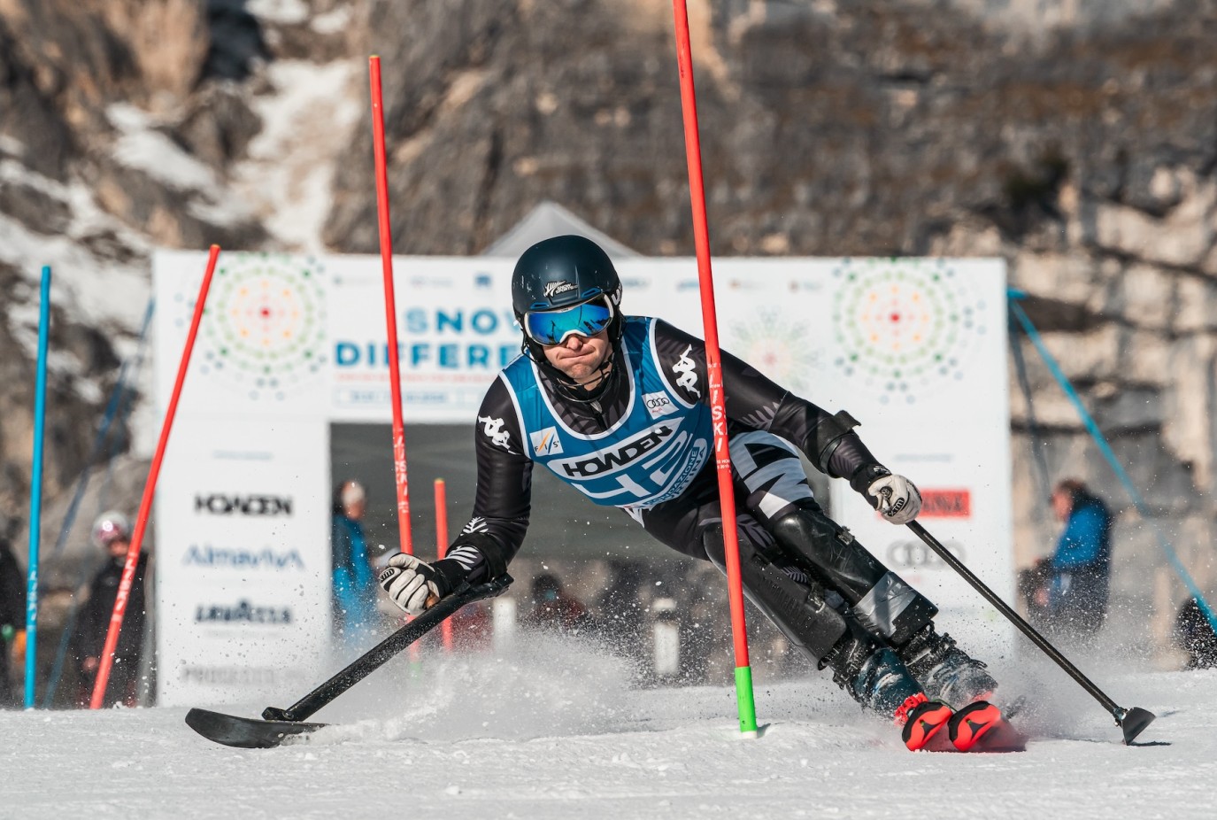 Image Two Adam Hall in action at the Cortina World CUp Credit Mattia Rizzi