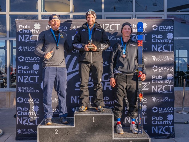 Image Two Mens podium credit Ross Mackay   Snow Sports NZ