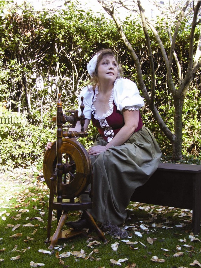 Jane as Phoebe in Yeoman of the Guard Gilbert and Sullivan show 2009.