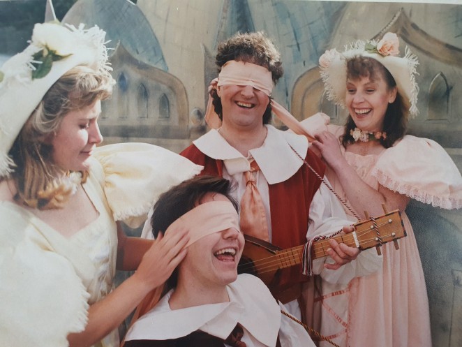 Jane performing in The Gondoliers in Dunedin 1994
