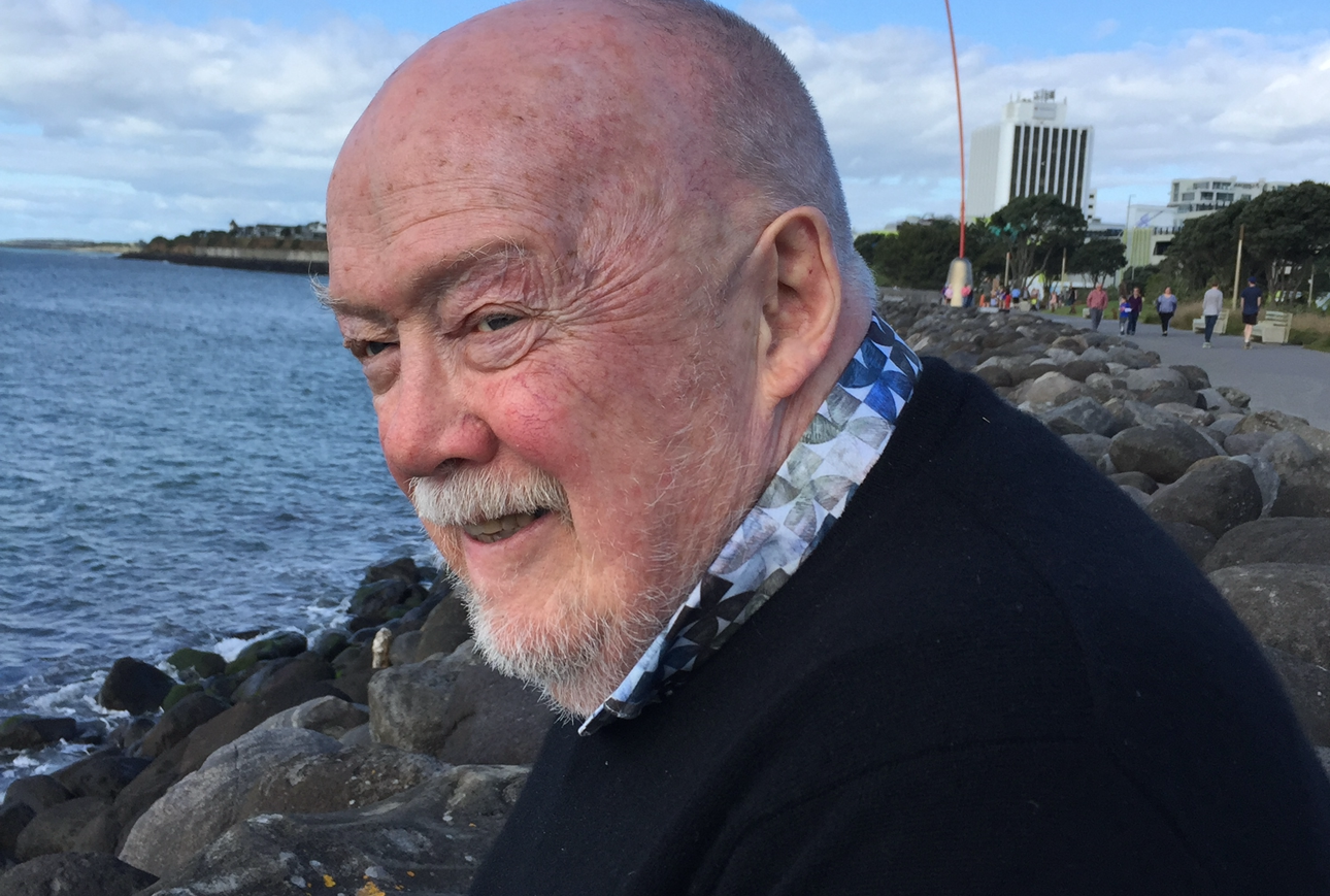 Kevin having a moment by the sea during his five years as a warranted judge v2