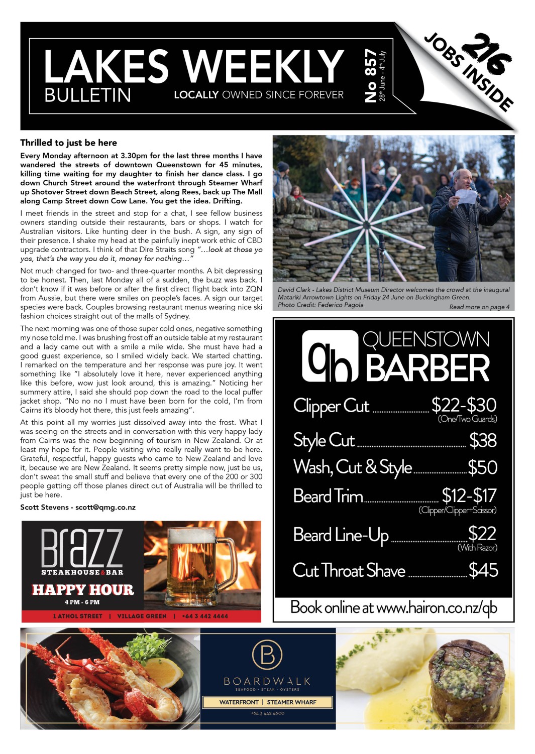 LWB issue 857 front page