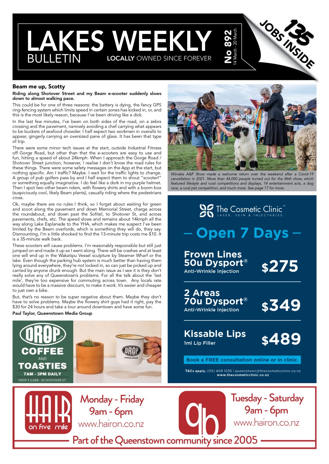 LWB issue 892 front page
