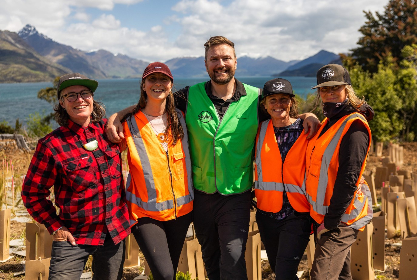 Love Queenstown Planting Day 2025 Event Partners Supplied
