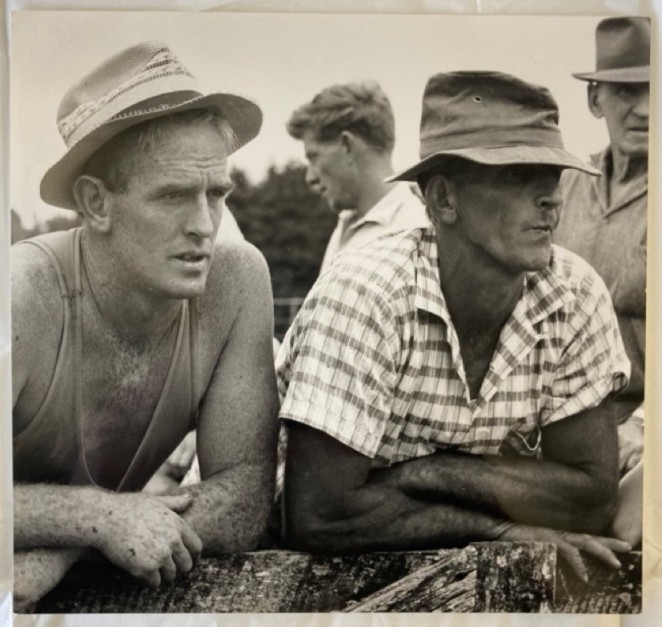 Marti Friedlander Two Farmers c.1970