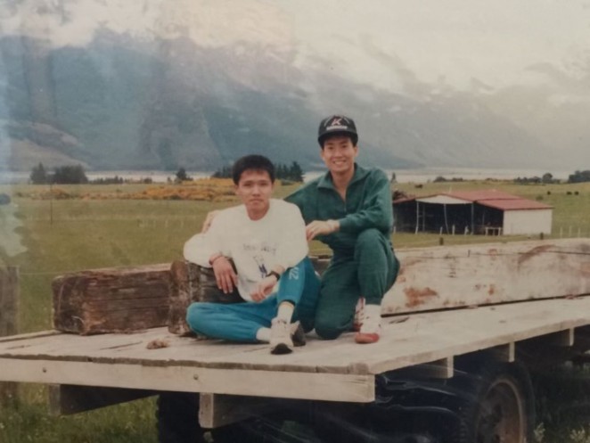 Ming in his early days in Queenstown