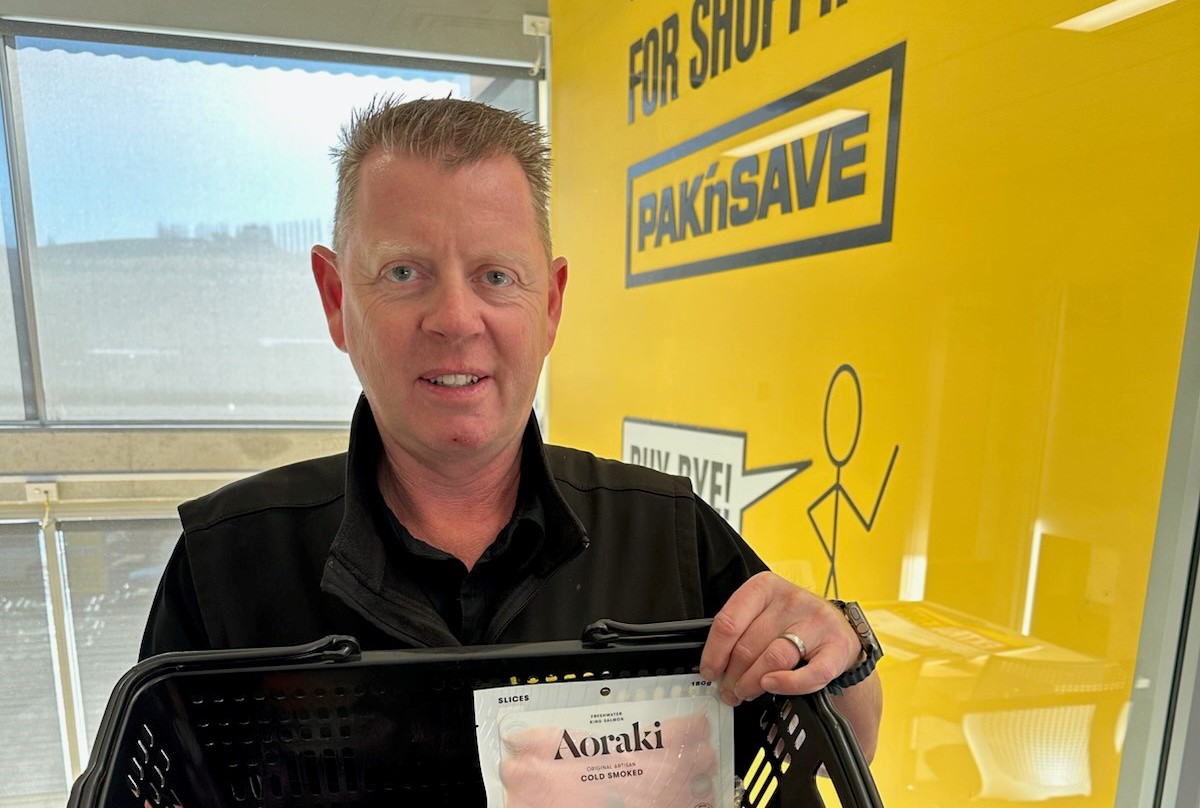 PaknSave Queenstown owner Anthony King with some of the more common high value items targeted in their store by shoplifters copy
