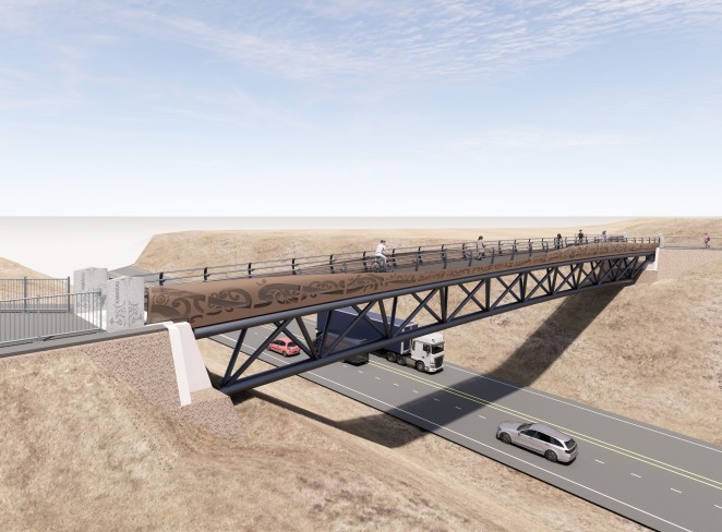 Puahuru Bridge Render 1 Credit NZTA