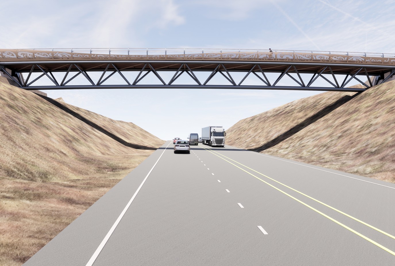 Puahuru Bridge Render 2 Credit NZTA