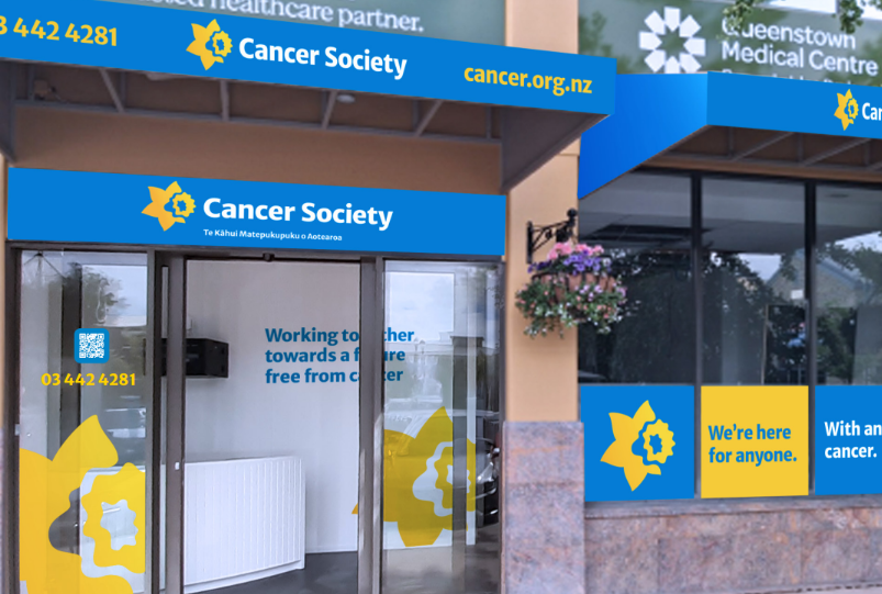 Queenstown centre new signage mock up