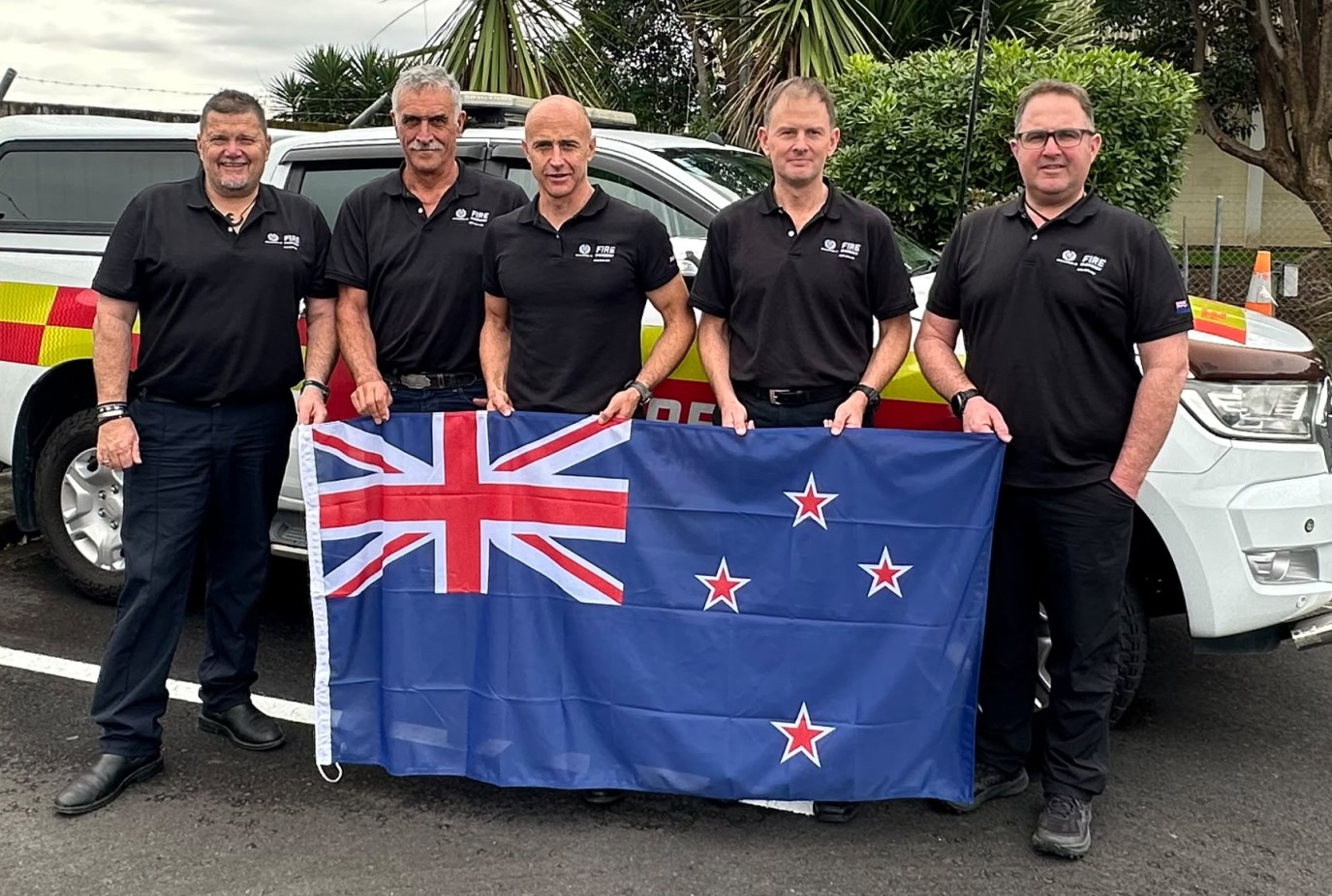 Queenstown firefighting and incident management specialist Bobby Lamont right in the US with the rest of the Kiwi specialist team helping fight wildfires in Oregon