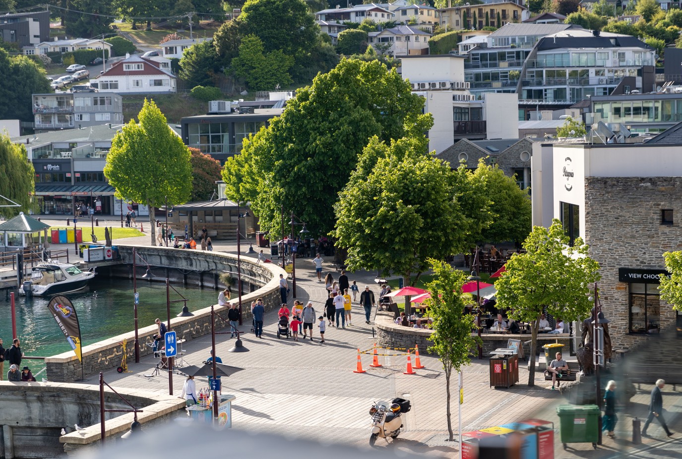 Queenstown waterfront area James Allan photographer.