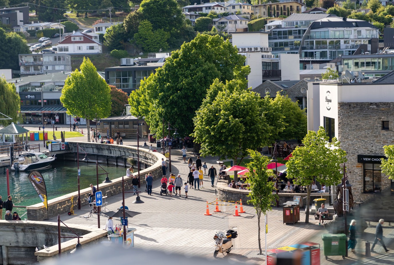 Queenstown waterfront area James Allan photographer