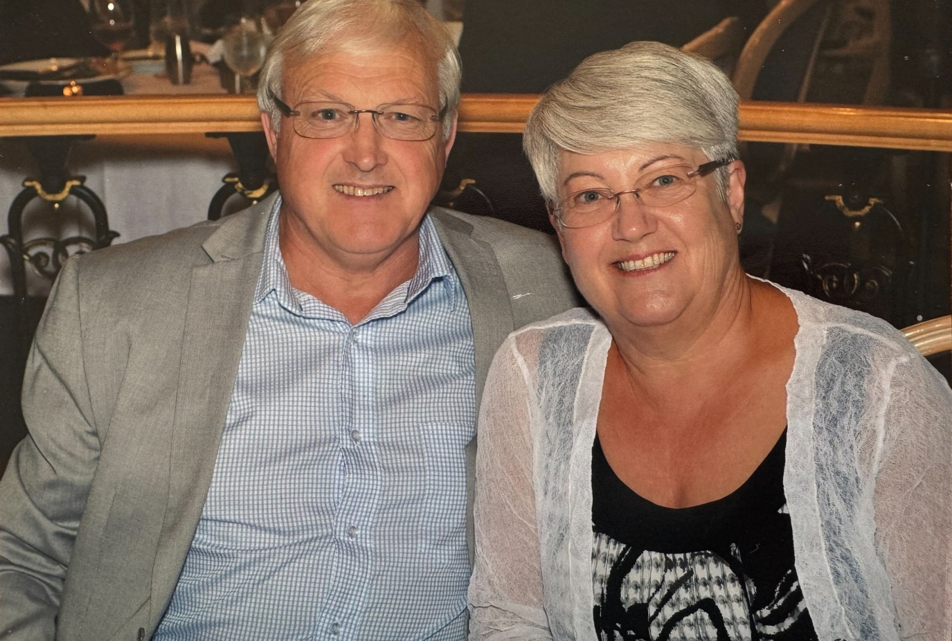 Richard and wife Sue now living near Rangiora