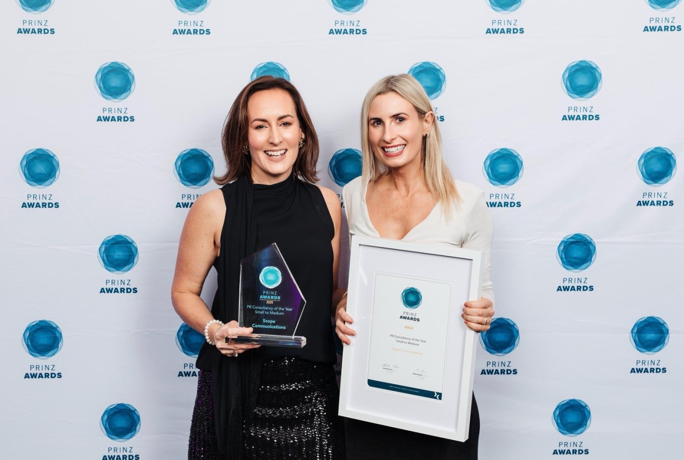 Scope Communications managing director Celia Crosbie and senior communications consultant Rebecca Williamson