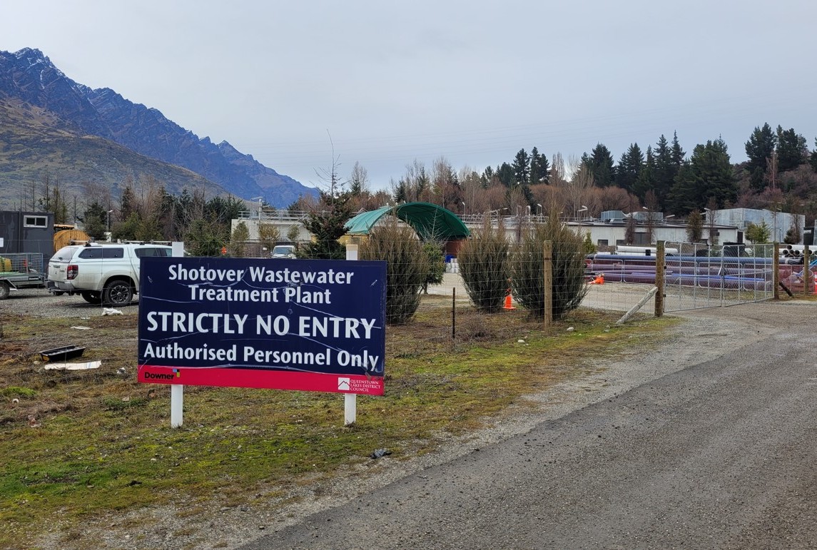 Shotover Wastewater Treatment plan web