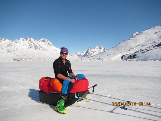 Ski mountaineering in Greenland