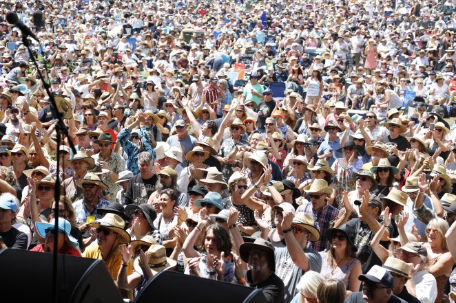Summer Concert Tour Crowd Shot