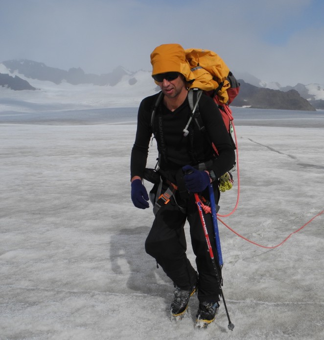 Tarn guiding a Shackleton Crossing in South Georgia