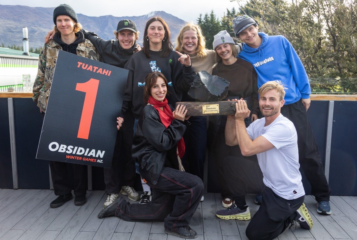 Team Europe Obsidian Edgar Challenge Trophy Winners Credit Winter Games NZ