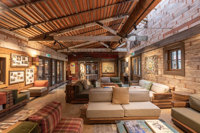 The Headwaters Eco Lodge Lounge Area copy