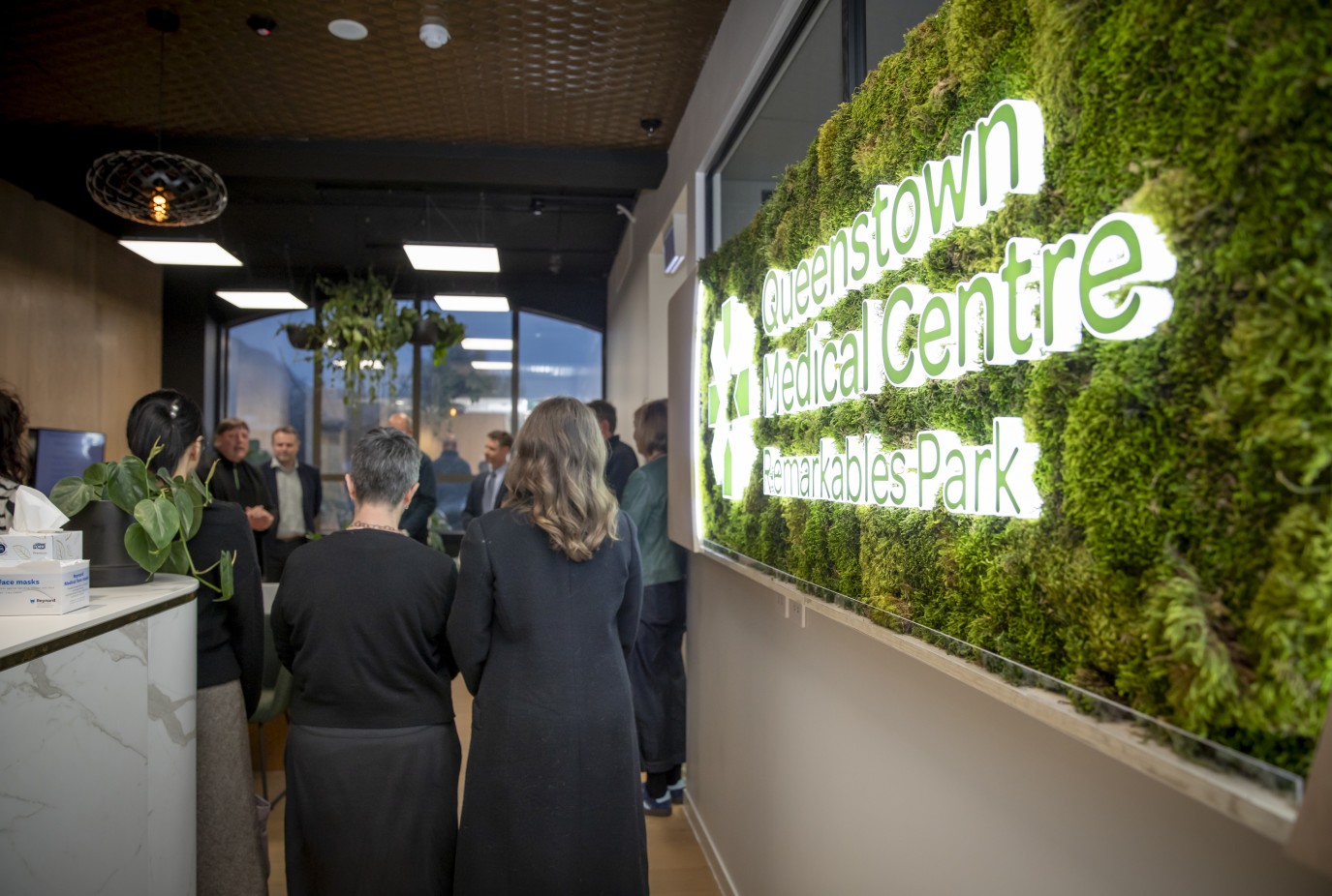 The formal opening and blessing of the new QMC clinic at Remarkables Park