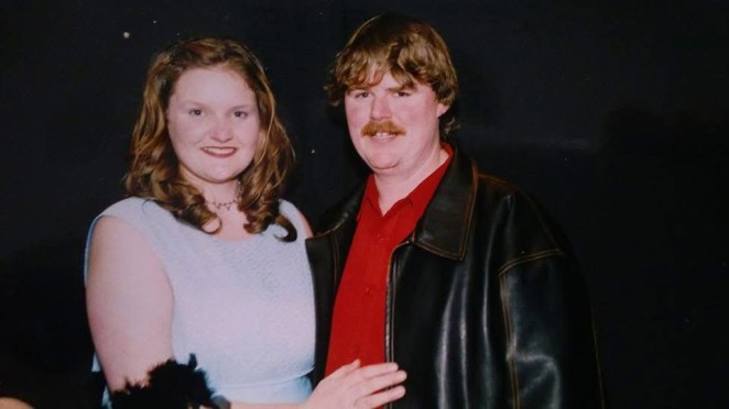 Theresa and Dean in their younger days