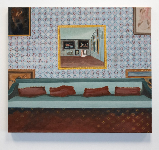 Tori Beeche Framework 2022 Oil on Canvas