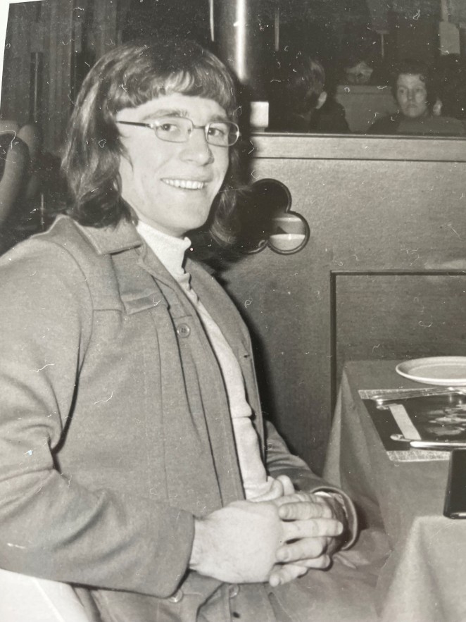 Warwick during his Auckland University days