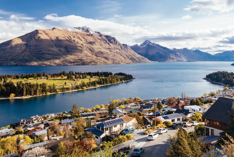 queenstown view of kelvin heights golf from qt hill