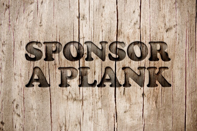 sponsor a plank 1